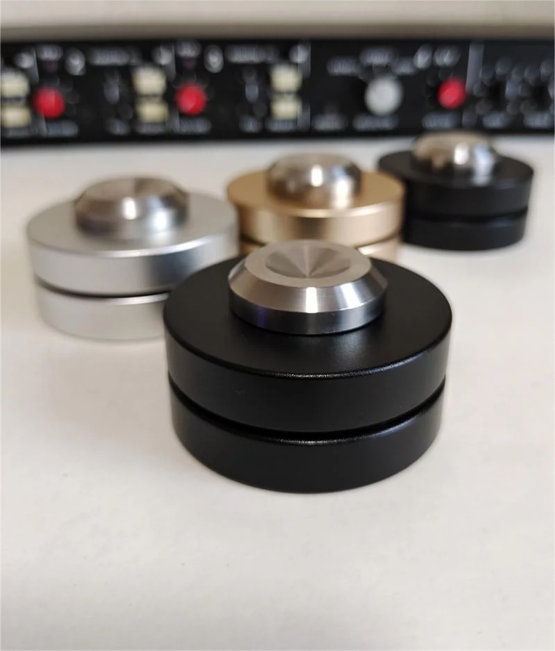 4PCS Adjustable Isolation Stand Feet Spikes for Amplifier CD Player DAC Decoder