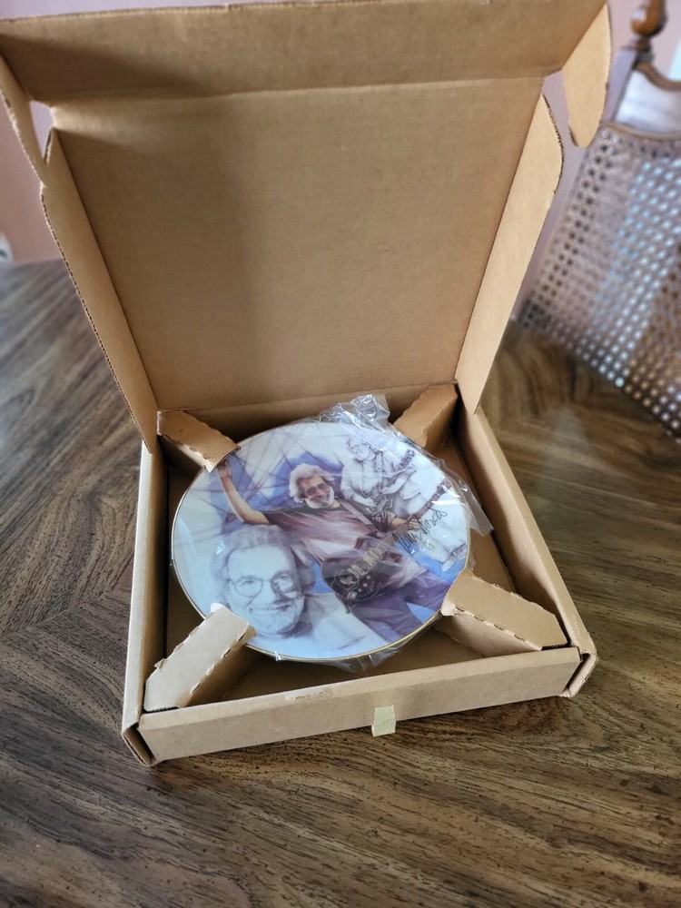 Jerry Garcia Plate Black & White Study...