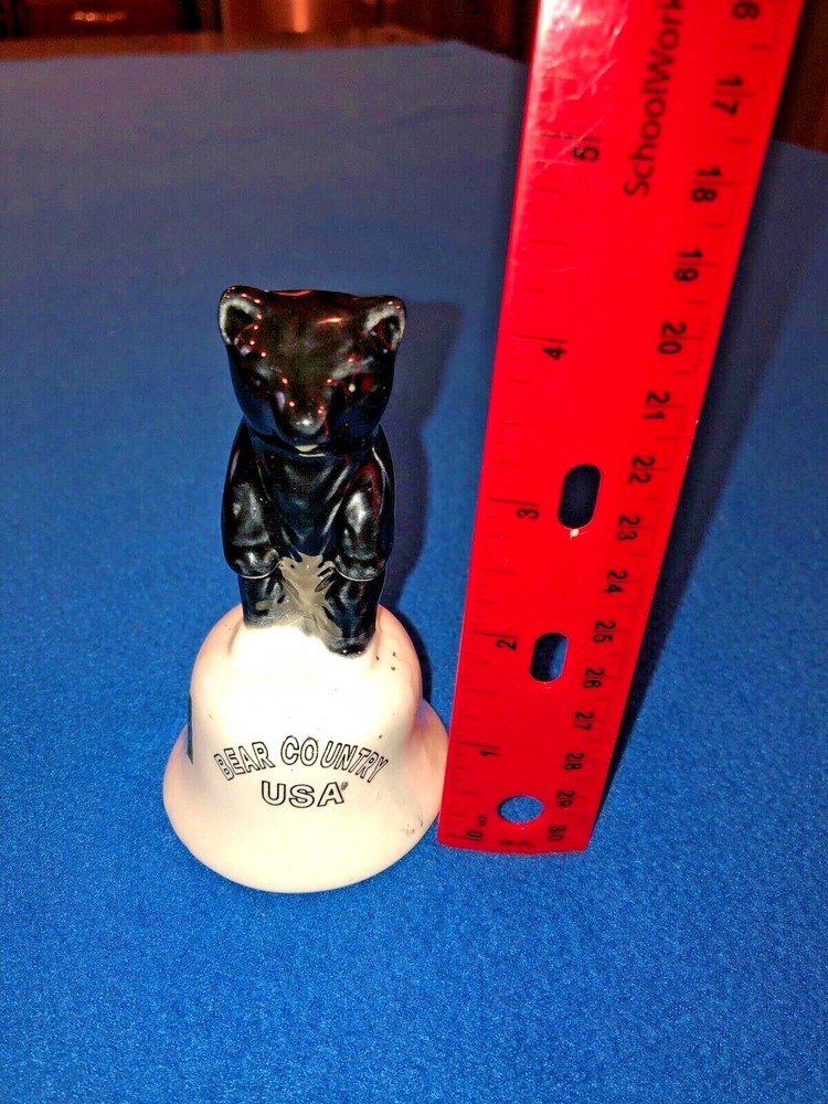 Bear Country USA Ceramic Bell