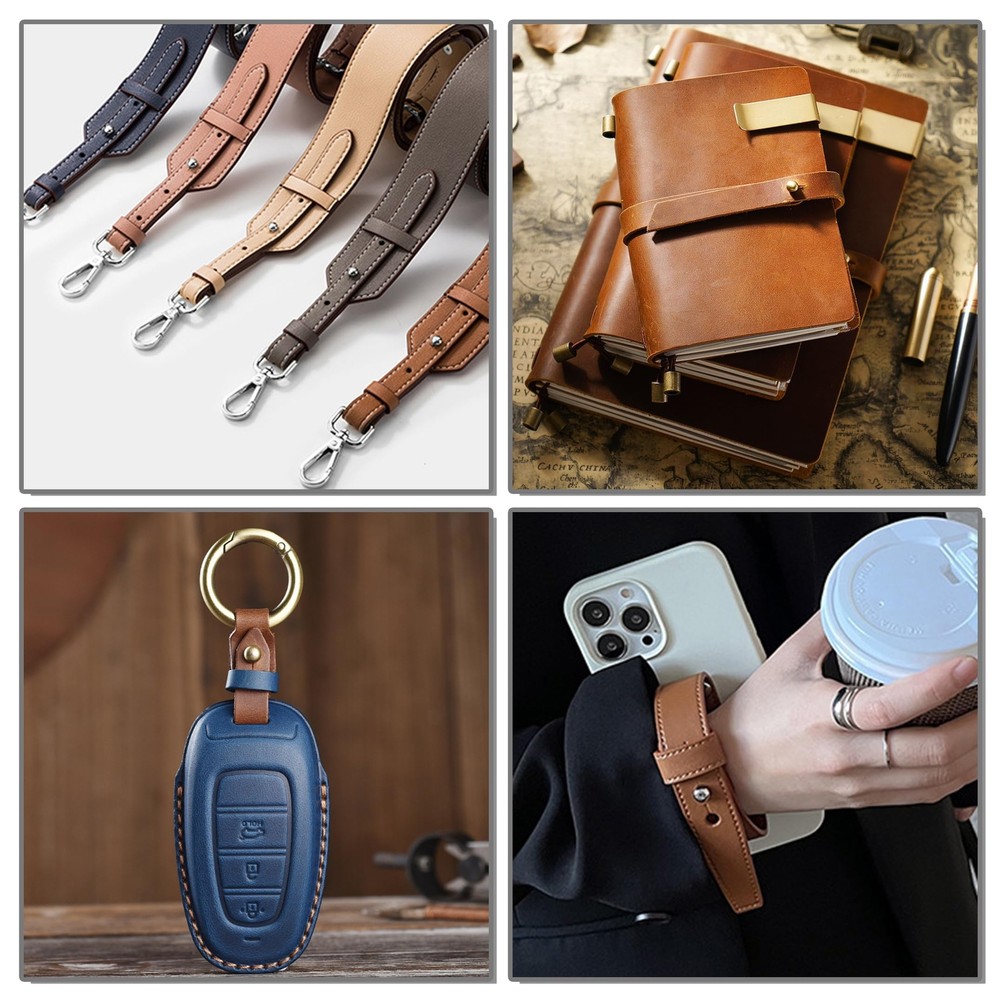 YORANYO 120 Sets Round Head Button Stud Assorted Sizes Button Screw Stud for