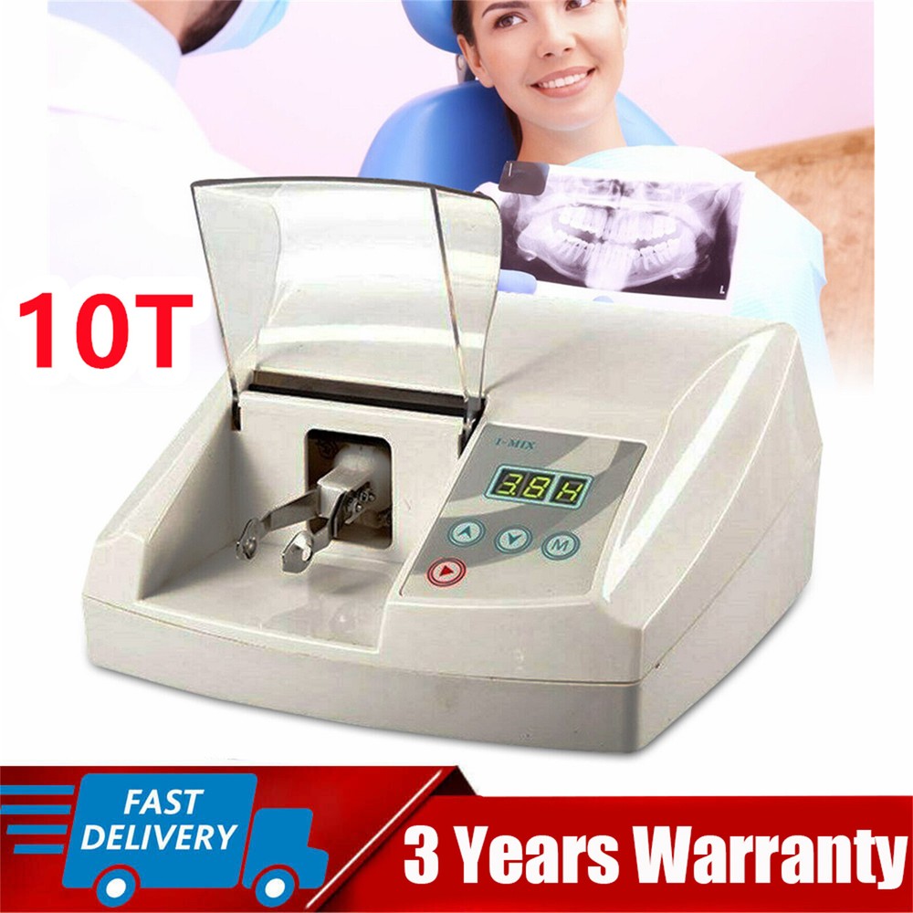 Dental Digital Amalgamator Amalgam Capsule Mixer High Speed Lab Safety Devices