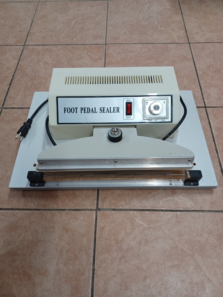Foot Pedal Plastic Sealer 12" Used