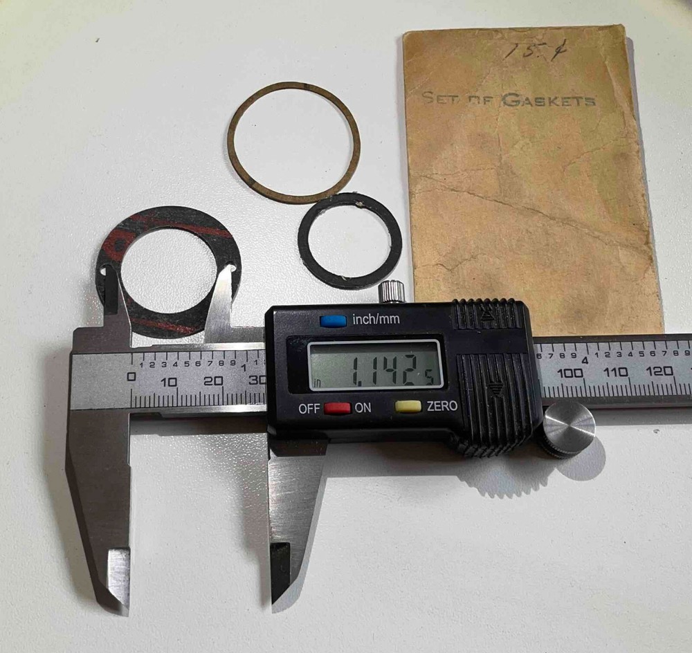 Unknown Gasket Set - CL Model Aircraft Engine *Possibly Veco Part*