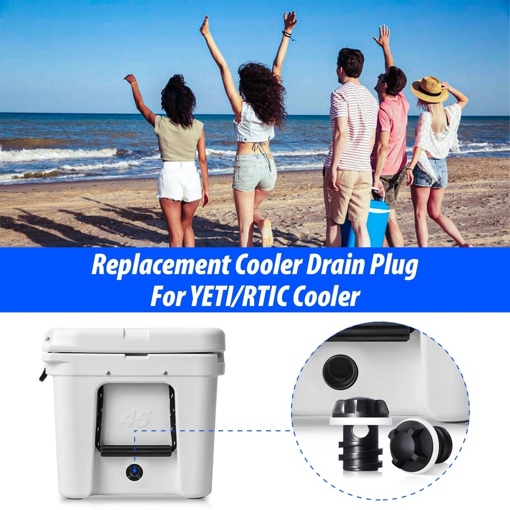 Keep Your Cooler Sealed - 2 Pack Yeti Drain Plug Replacements