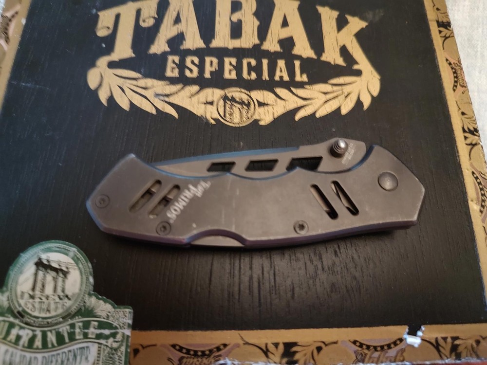 Tops Primos Folding Hunting Knife with Clip