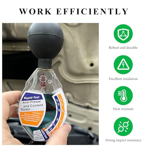 Coolant Tester Accessory, Dial Type Car Battery Liquid Densitometer Freezing