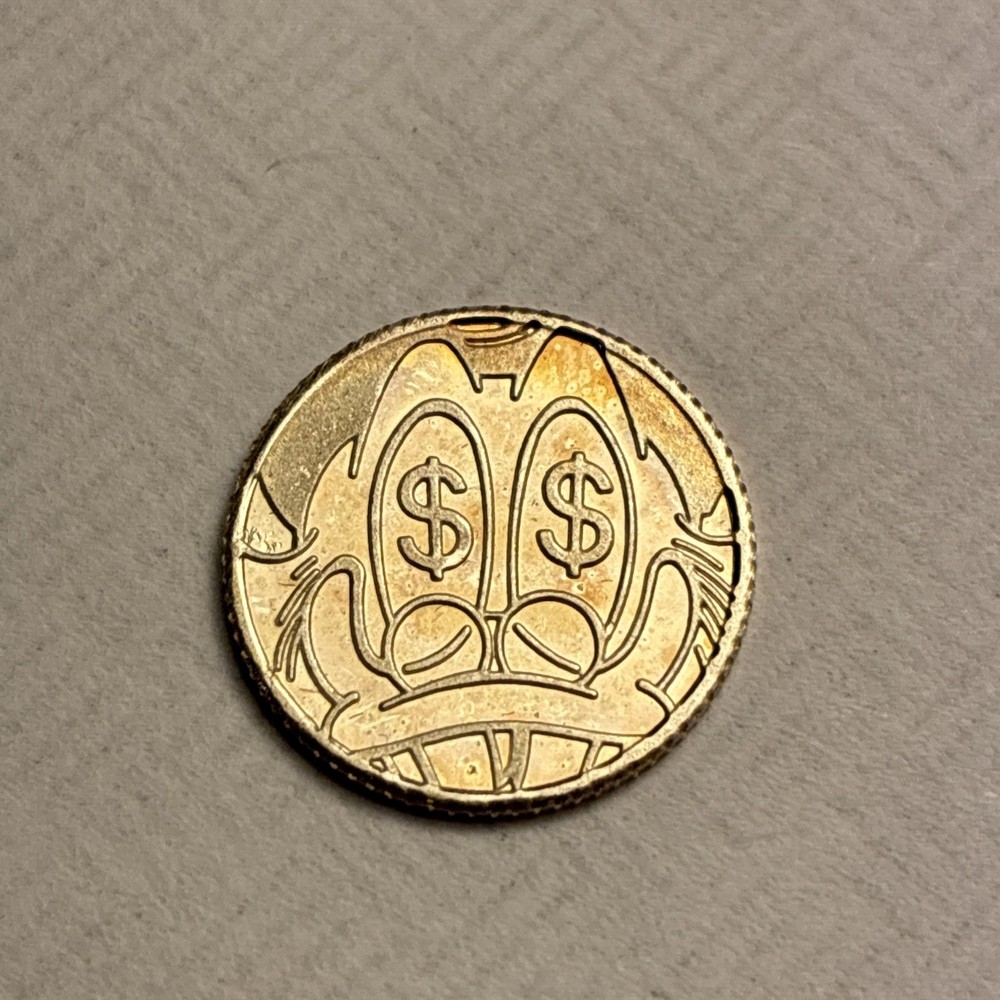 1g gram .999 Fine Silver scrooge McDuck round