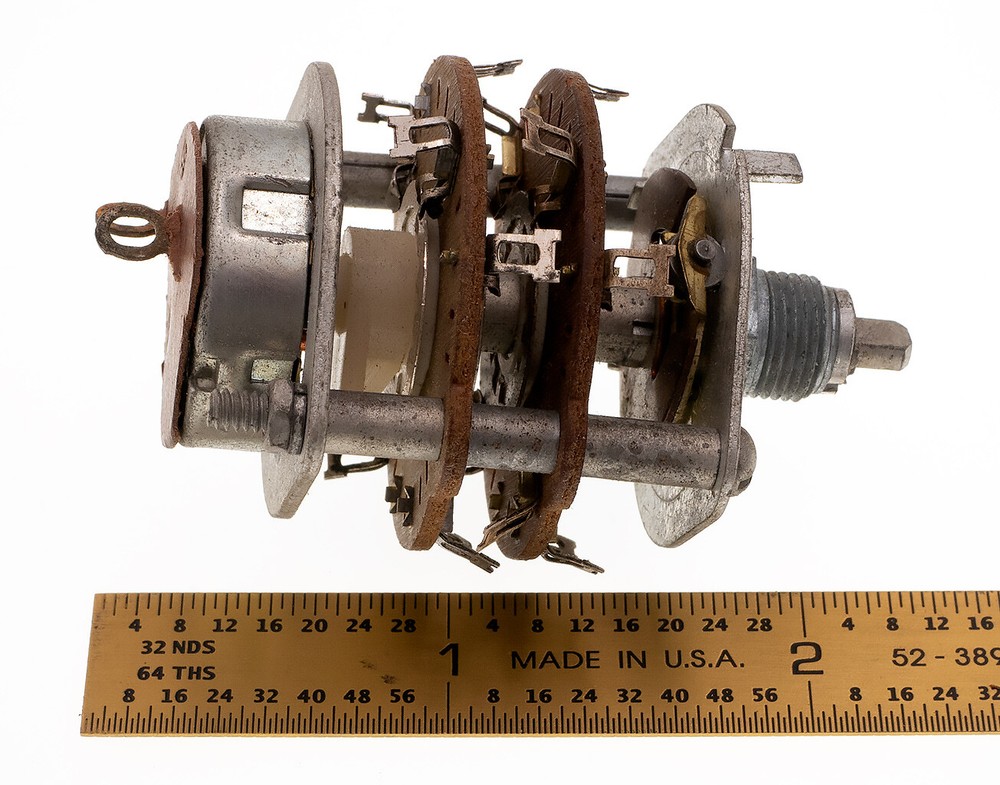 STD Grigsby 467 708-0061-090 2-POS Rotary Switch, NOS