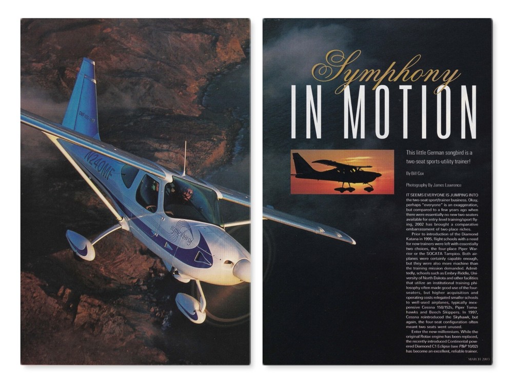 Symphony S-160 Aircraft Report 7/24/2024c1