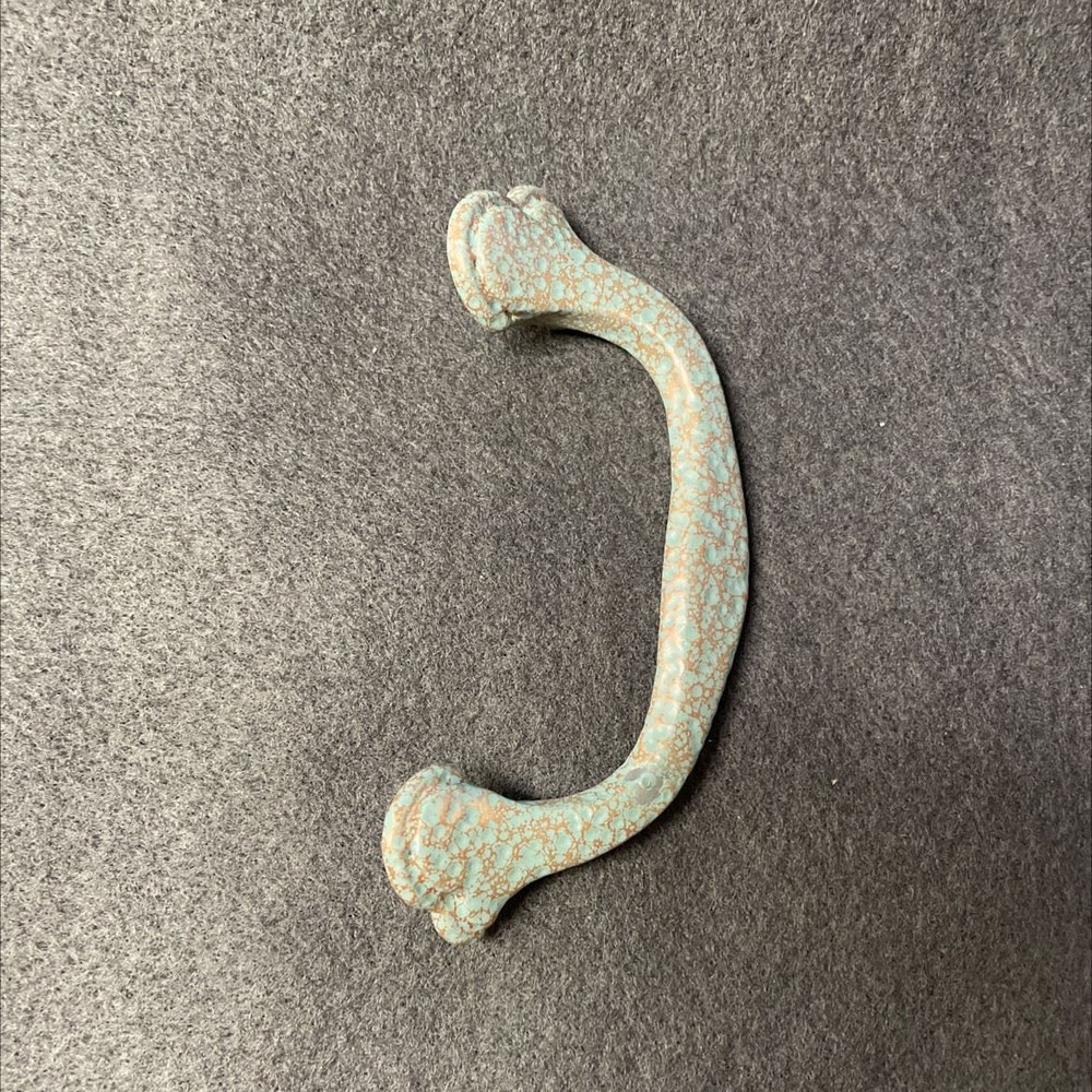 3" Rustic Bail Style Pull With Verdigris Finish