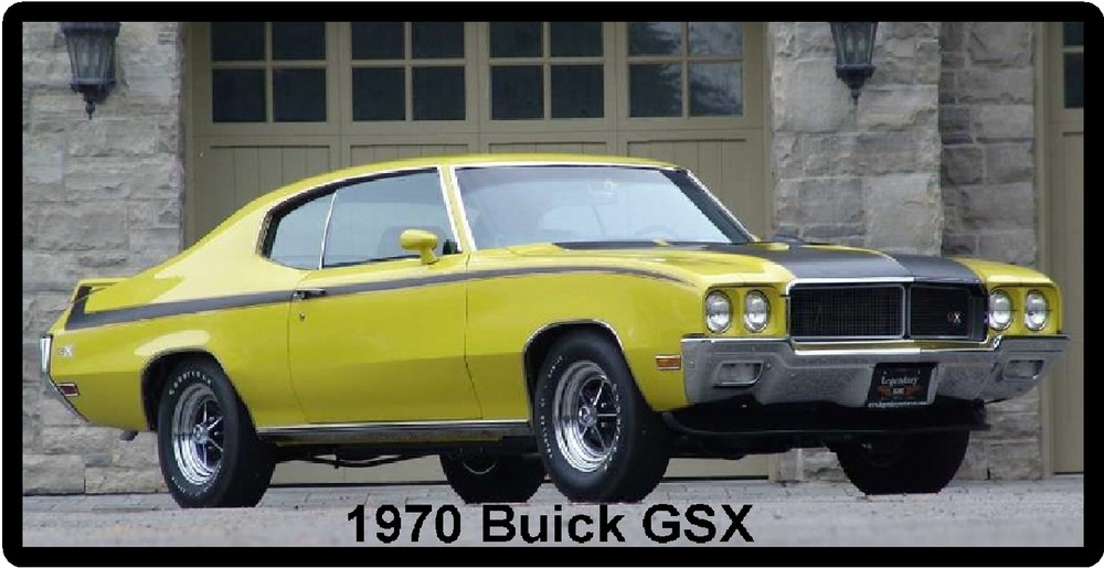 1970 Buick GSX Refrigerator Toolbox Magnet