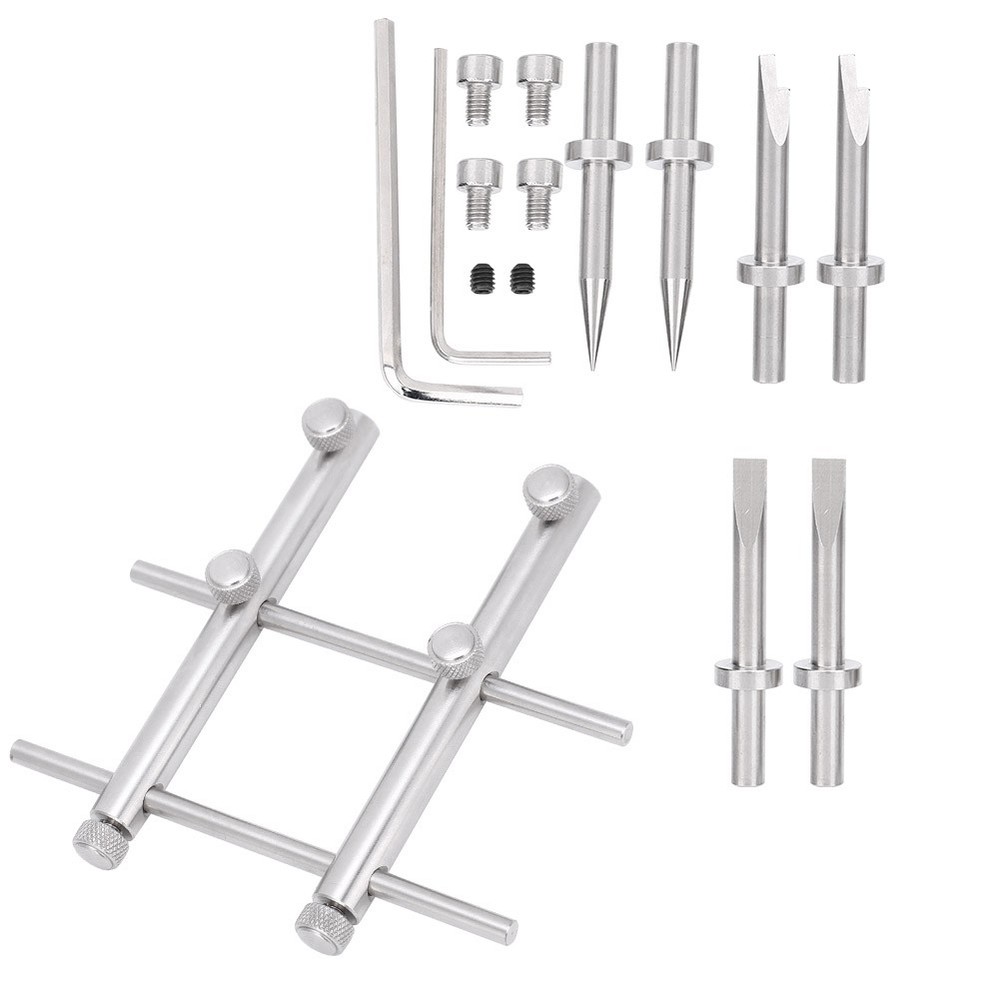 Camera Lens Repairing Remove Tool Set Replaceable Heads Spanner Wrench For