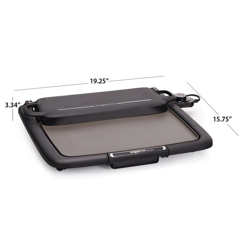 Ceramic Electric Griddle Cooking Surface Nonstick Multi-Function Tray Easy Clean