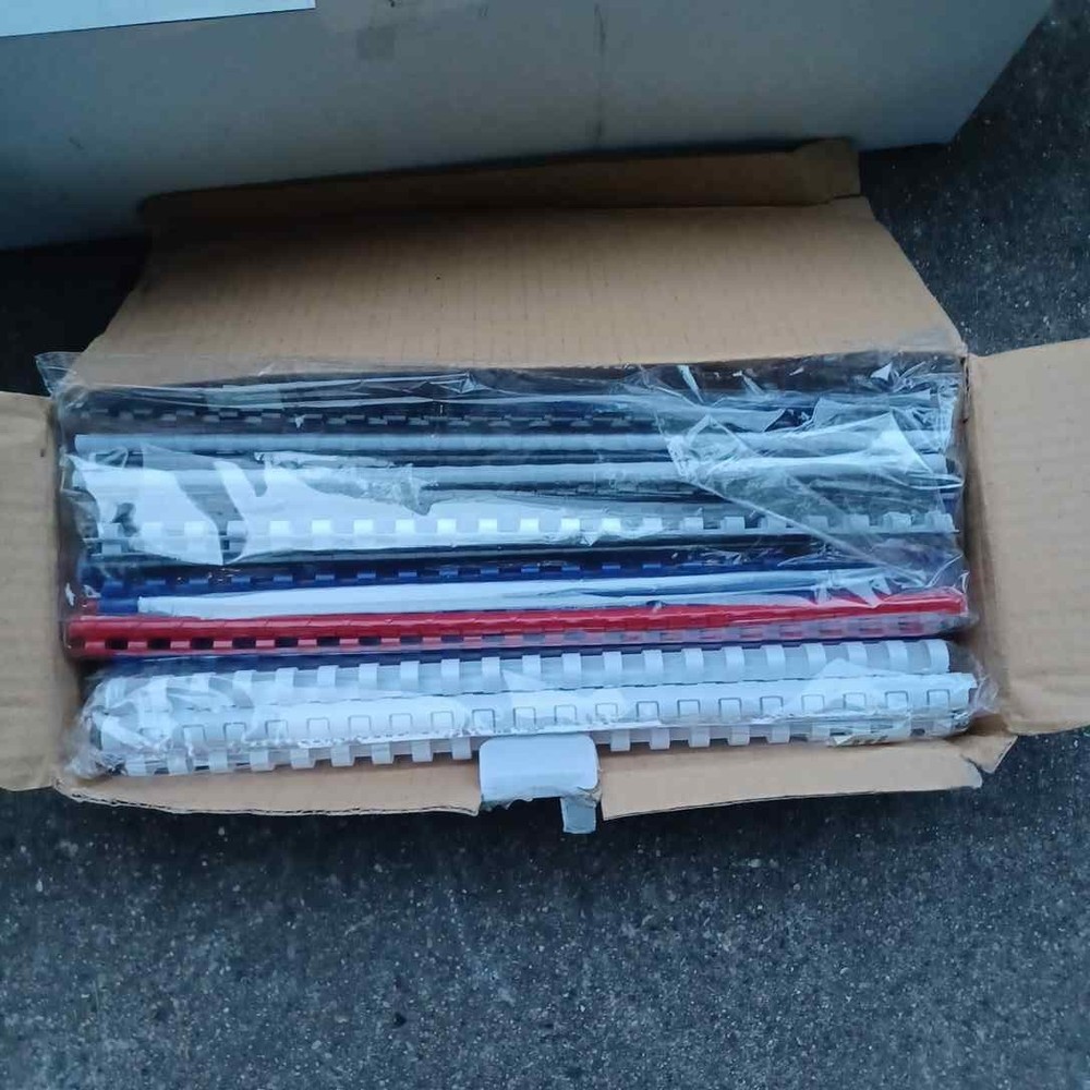 Manual Binding Machine w Combs 1/4in 3/8in 1/2in