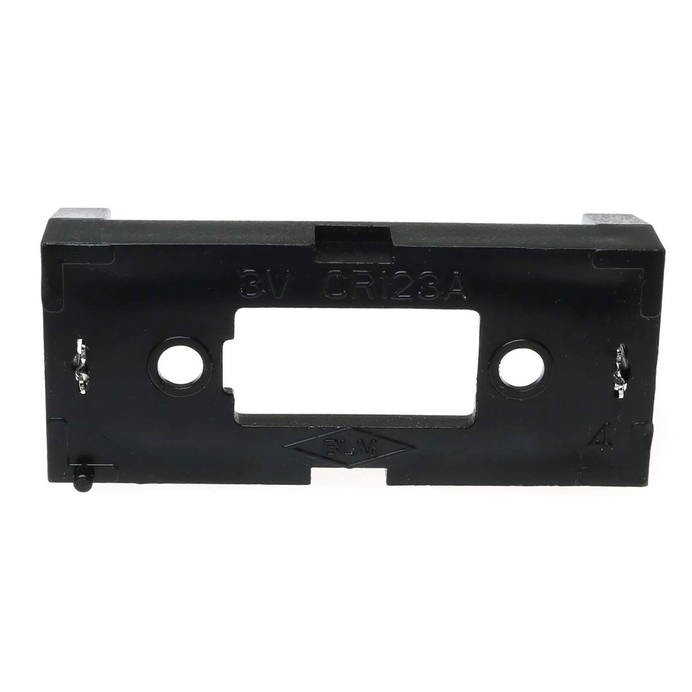 Eoutstanding CR123 Battery Holder 5PCS Black PCB Plugin Type CR123A Lithium Ba
