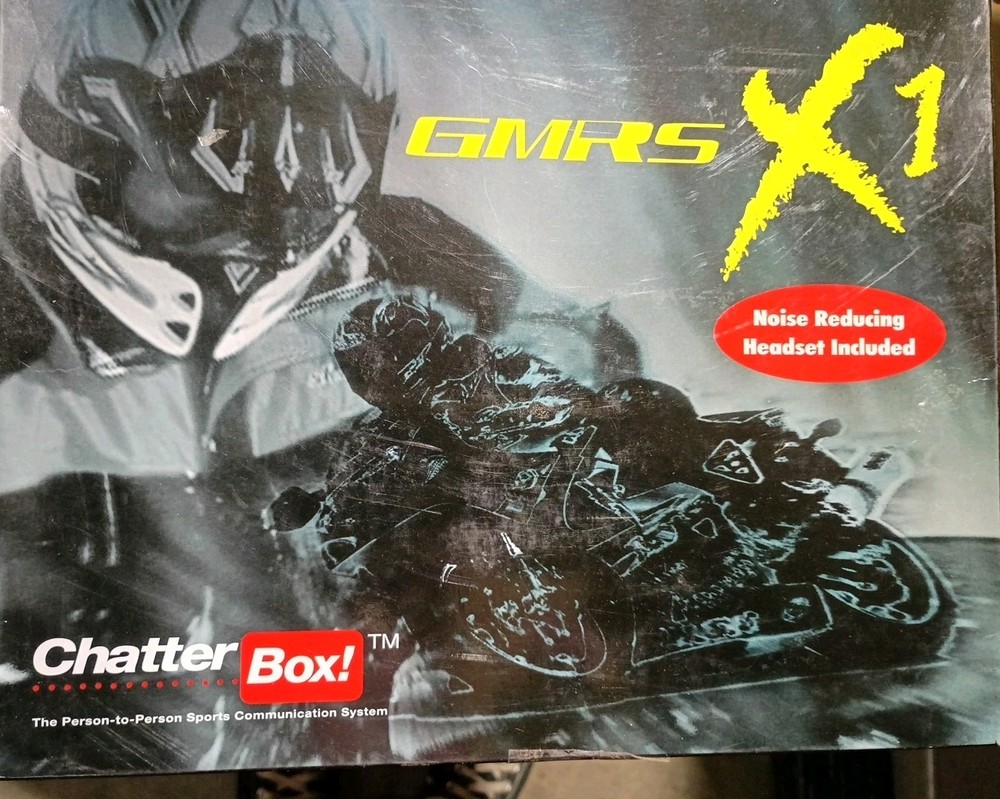 Chatterbox GMRS X1 Transmitter Communication Head, Full Face Kit - COMPLETE