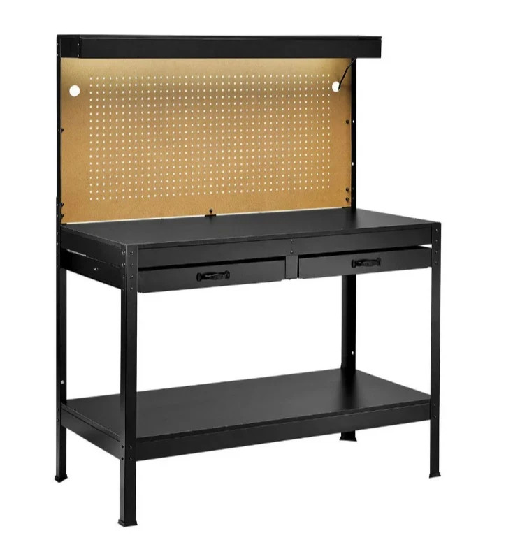 YUKON 48" Workbench with Light Heavy Duty Work Table