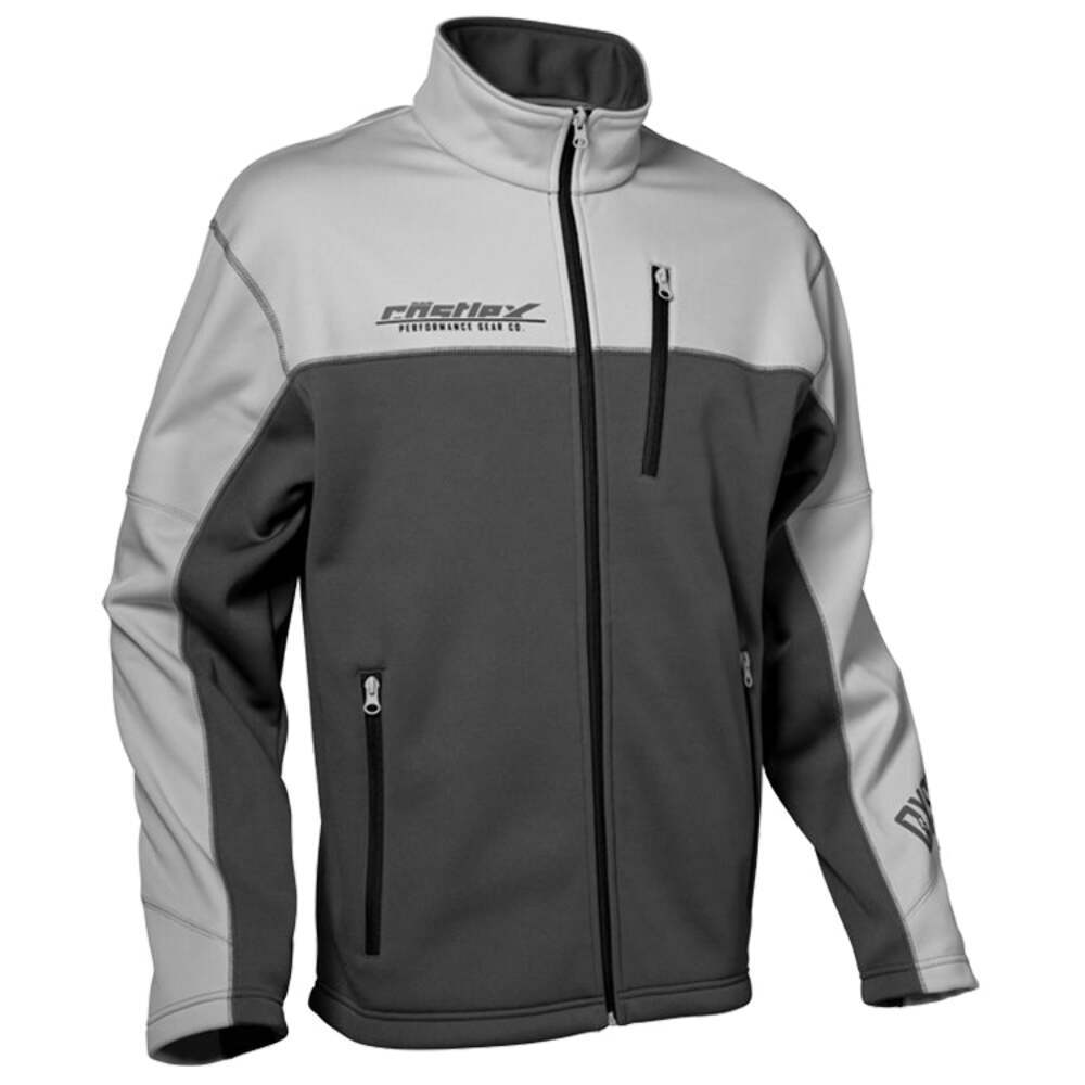 Castle X Fusion G4 Mid-Layer Jacket - Silver/Charcoal