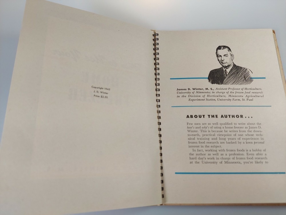 1945 Western Auto Wizard Home Refrigerator Freezer Manual