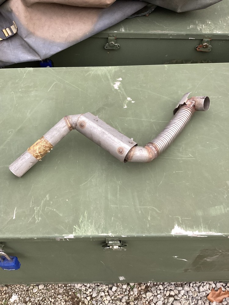 Exhaust pipe Arctic heater kit CUCV pn#15599287