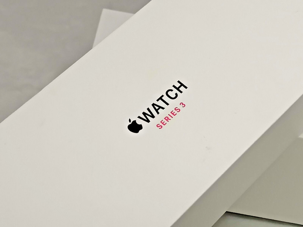 (BOX ONLY) 2 Apple Watch Series 3 Boxes With Half Bands And Papers