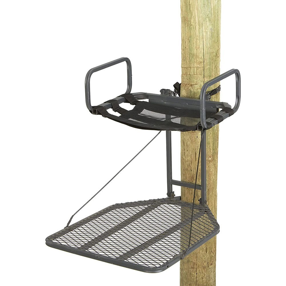 Universal Fitting Tree Stand Seat Replacement, Ladder Stand Seat, Adjustable for