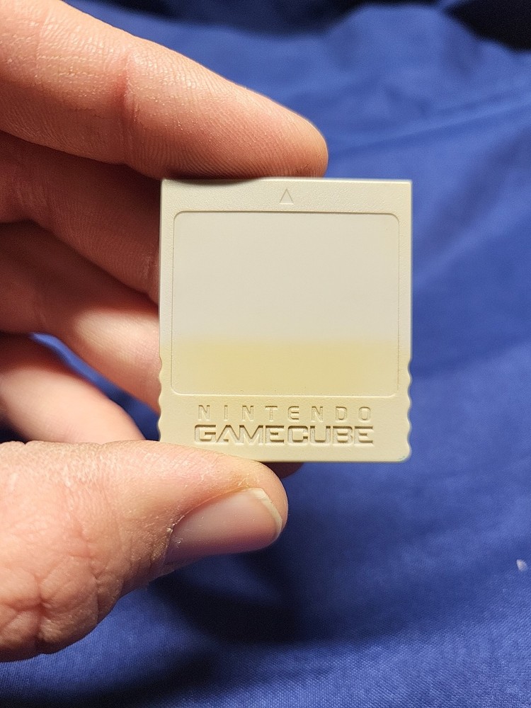 Official Nintendo GameCube Memory Card OEM DOL-008 Authentic