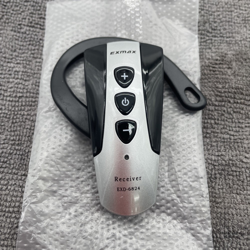 EXMAX EXD-6824 2.4G Wireless Ear-hook Receiver Replacement for Tour Guide