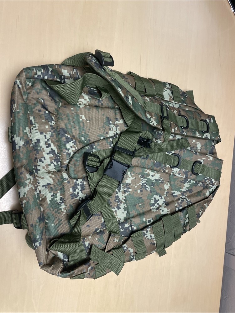 TACTICAL MILITARY CAMO BACKPACK NEW