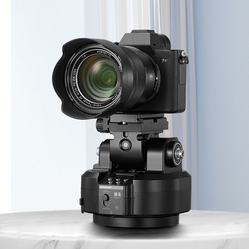 SOONPHO M-6 Motorized Pan Tilt Head Panoramic Head AI Face Recognition Tracking
