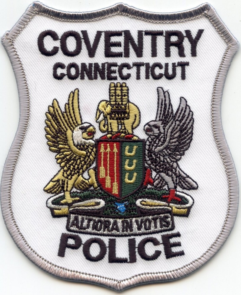 COVENTRY CONNECTICUT POLICE PATCH
