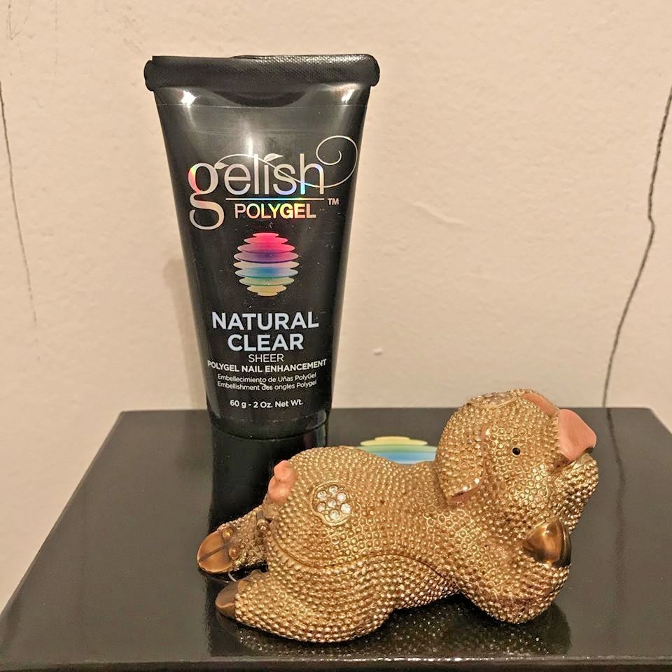 Nail Gelish Harmony PolyGel Natural Clear - Sheer 2oz / 60g