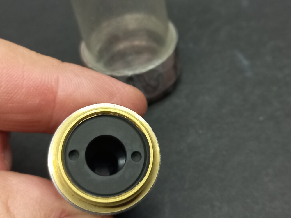 Soviet Vintage Microscope Lens LOMO 90/1,25, USSR Microscope Accessories