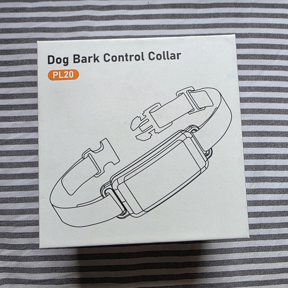 PL20 Rechargeable Dog Bark Control Collar 2-Pack  with Accessories