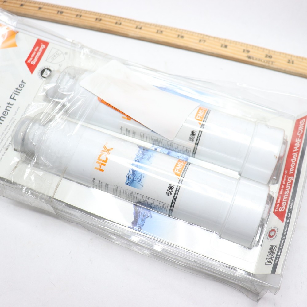 (2-Pk) HDX Replacement Water Filter / Purifier for Samsung Refrigerators