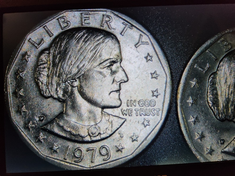 1979 Susan B Anthony P-mint Mark Wide Rim