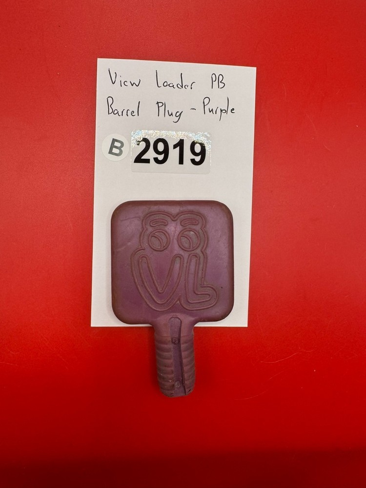 View Loader PB Paintball Barrel Plug-Purple