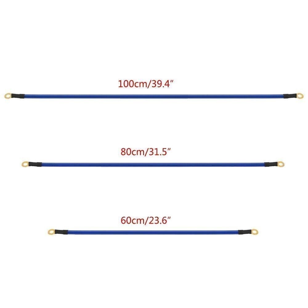 Universal 5-Point Auto Car Earth Cable System Ground Grounding Wire Kit