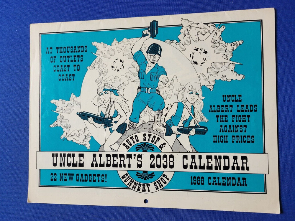 Uncle Albert's 2038 Calendar - Car Wars