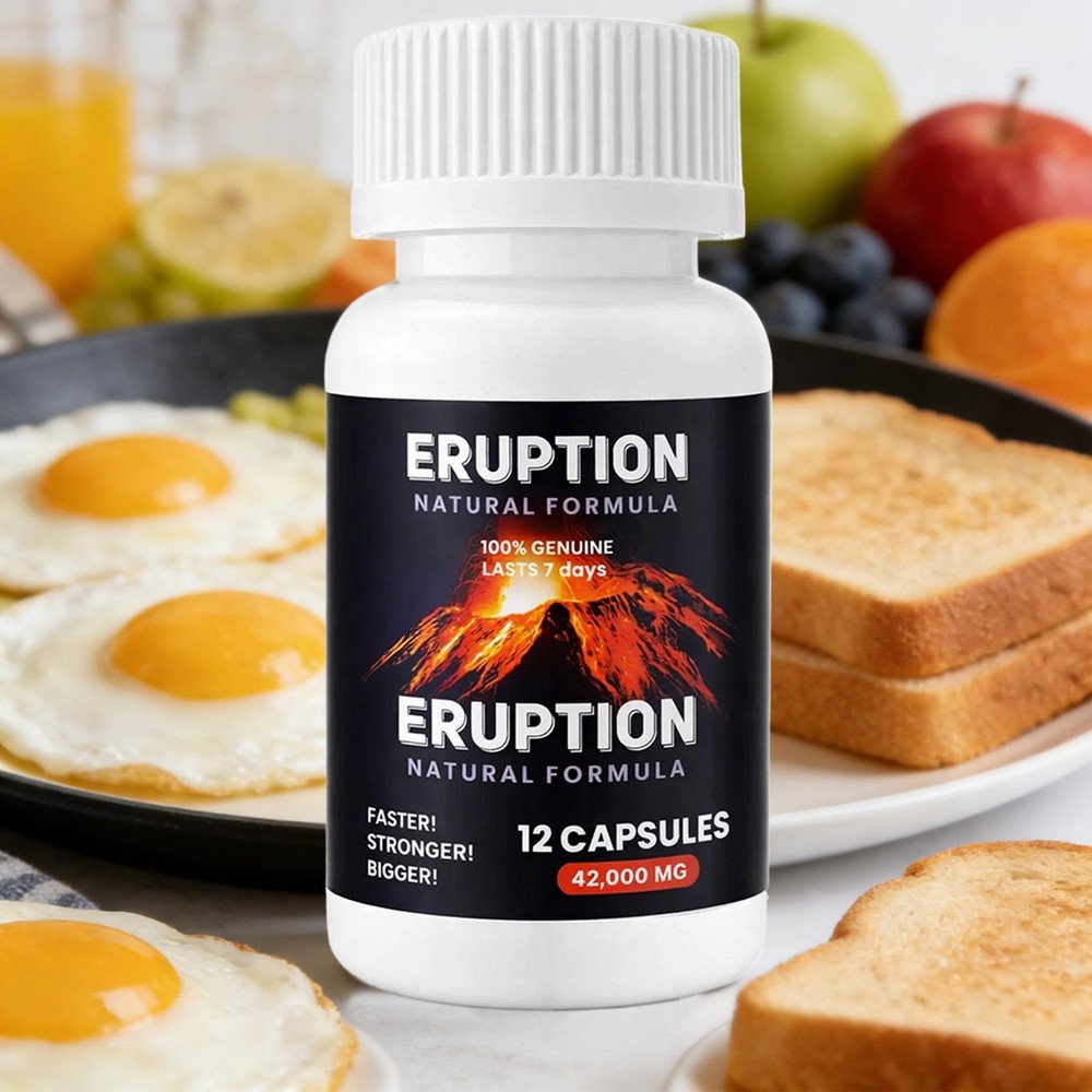 ERUPTION - Male Performance Support – Boost Stamina, Size, Stamina & Vitality