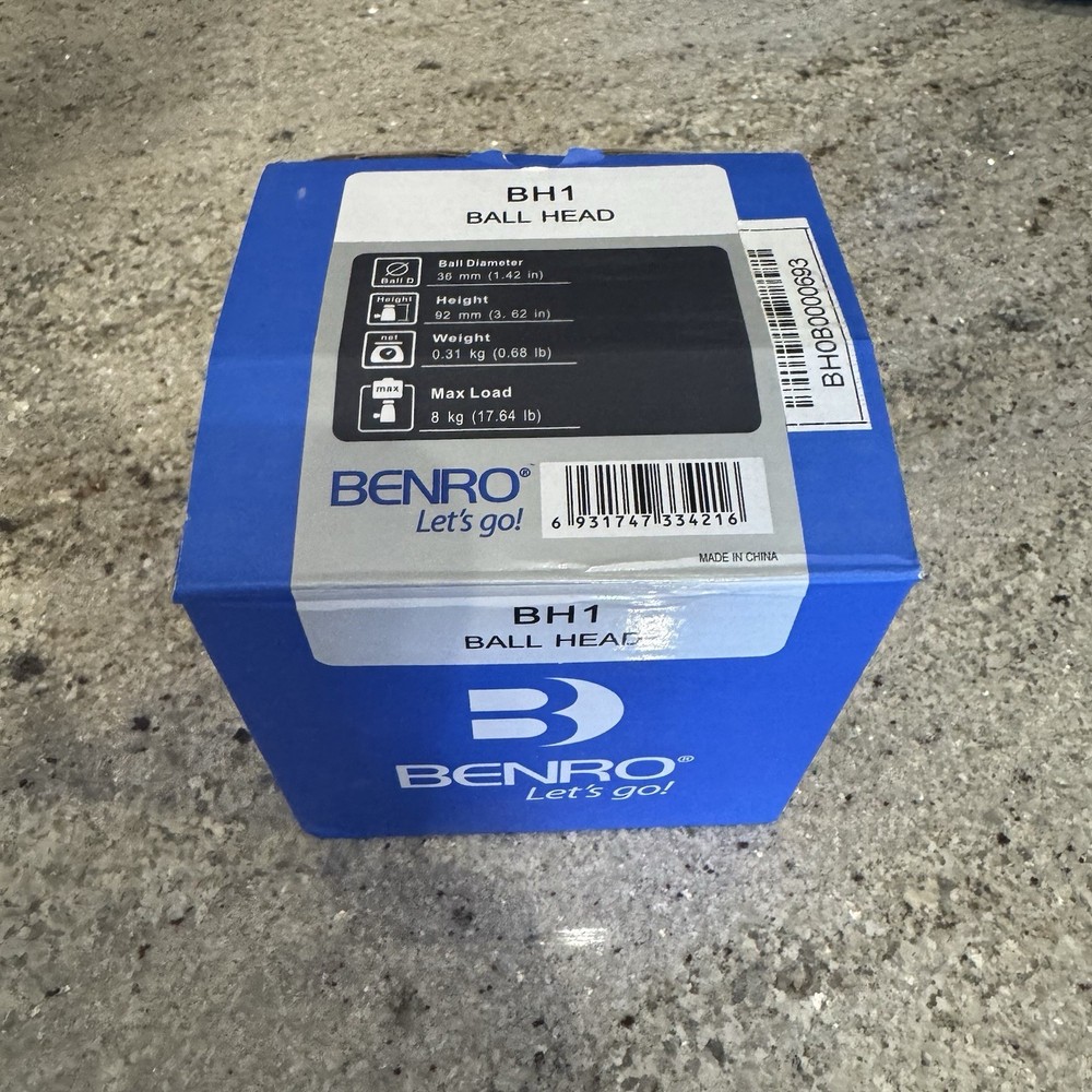 Benro BH 1 Double Action Ballhead