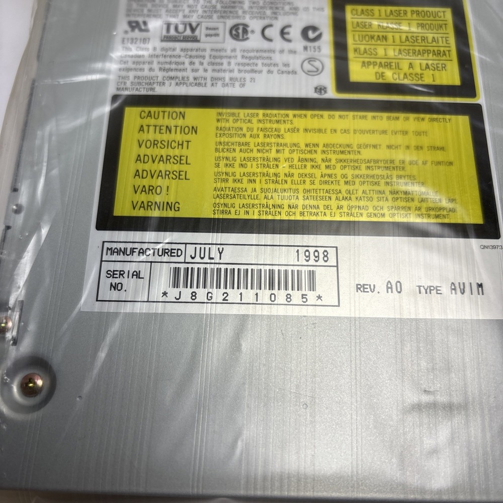 Hitachi CDR-8430 Internal CD-ROM Drive 1998 Japan