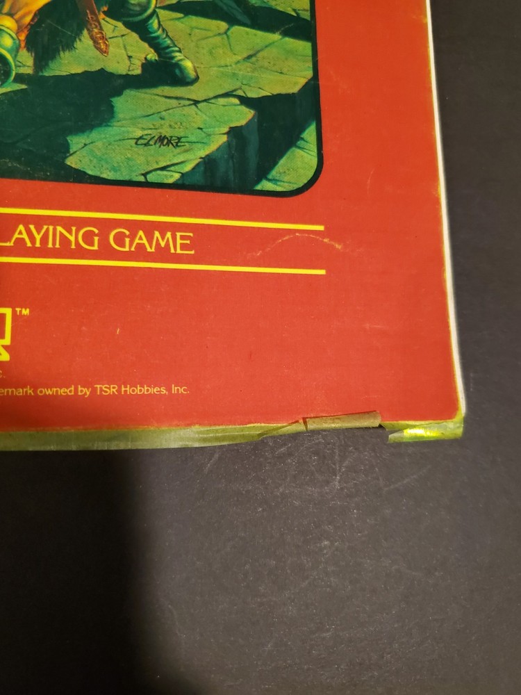 Dungeons & Dragons Dungeon: Players Manual 1983 ☆ Authentic ☆ LAMINATED ☆