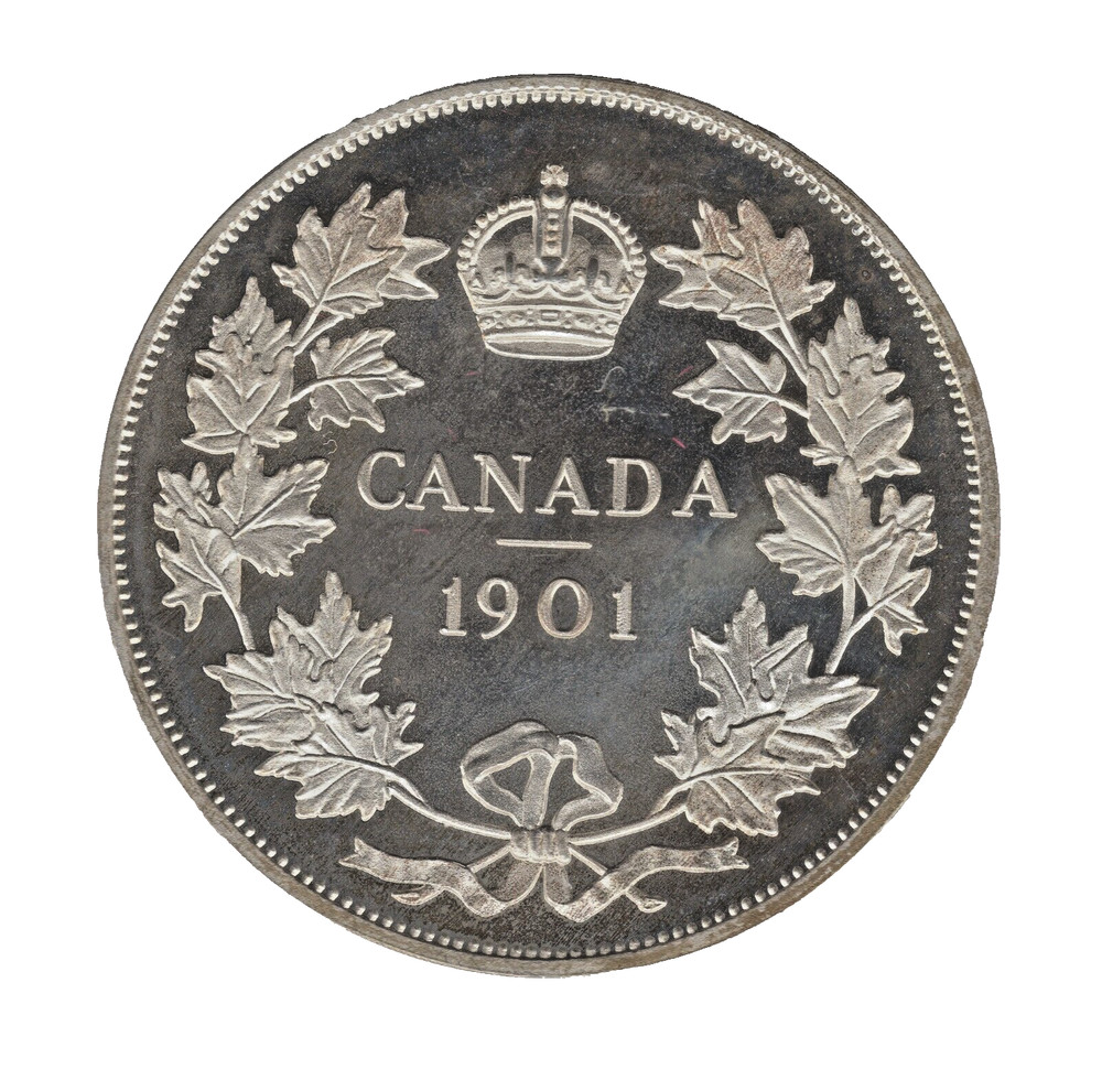 1901 Canada – Edward VII – Proof-Like Retro Pattern Coins – Original Case