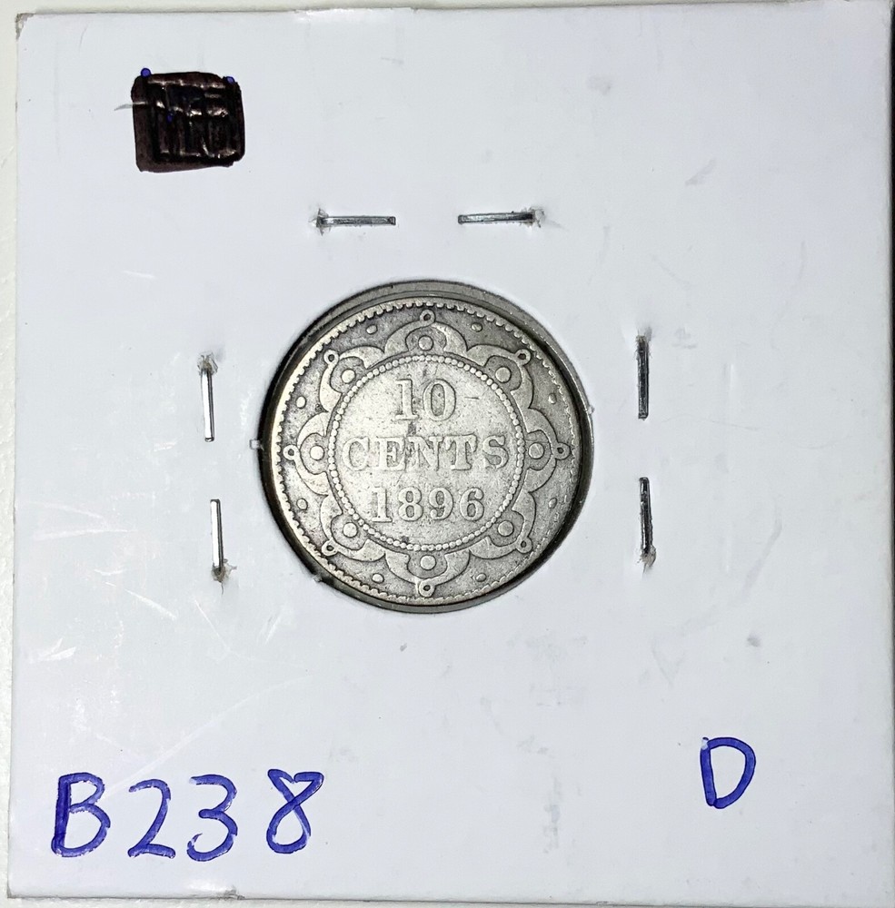 1896 Newfoundland 10 Сents