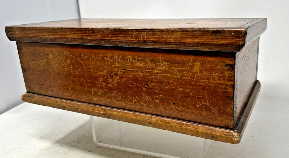 Antique Hudson's Dry Soap Wood Box