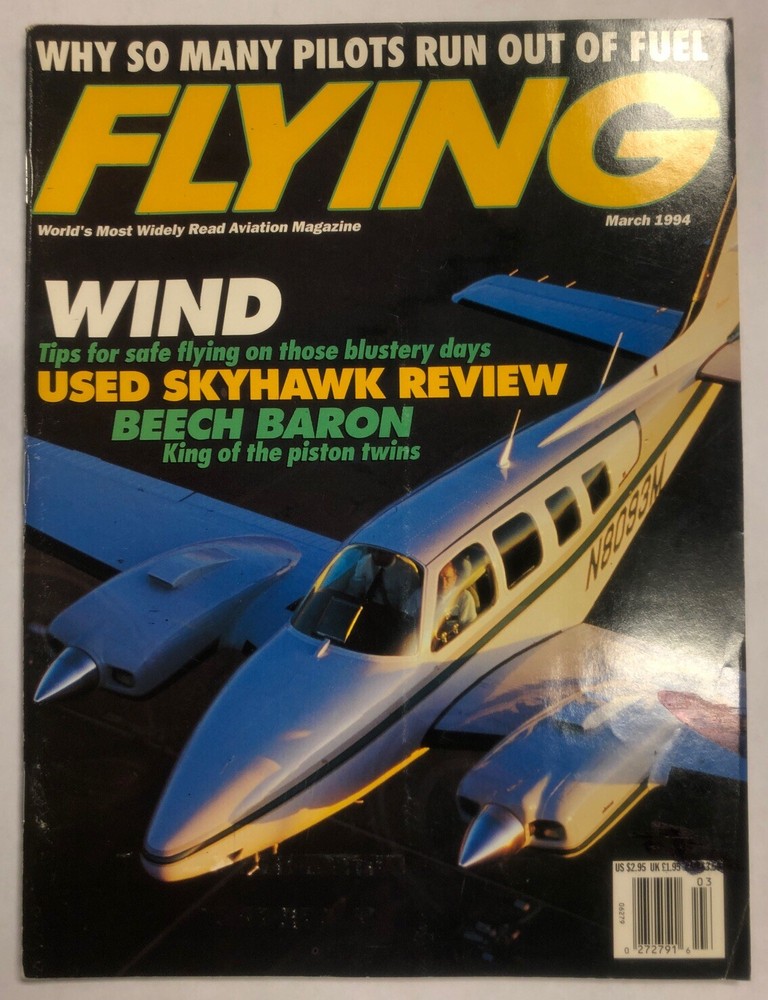 Nine 1994 Issues of Flying Magazine