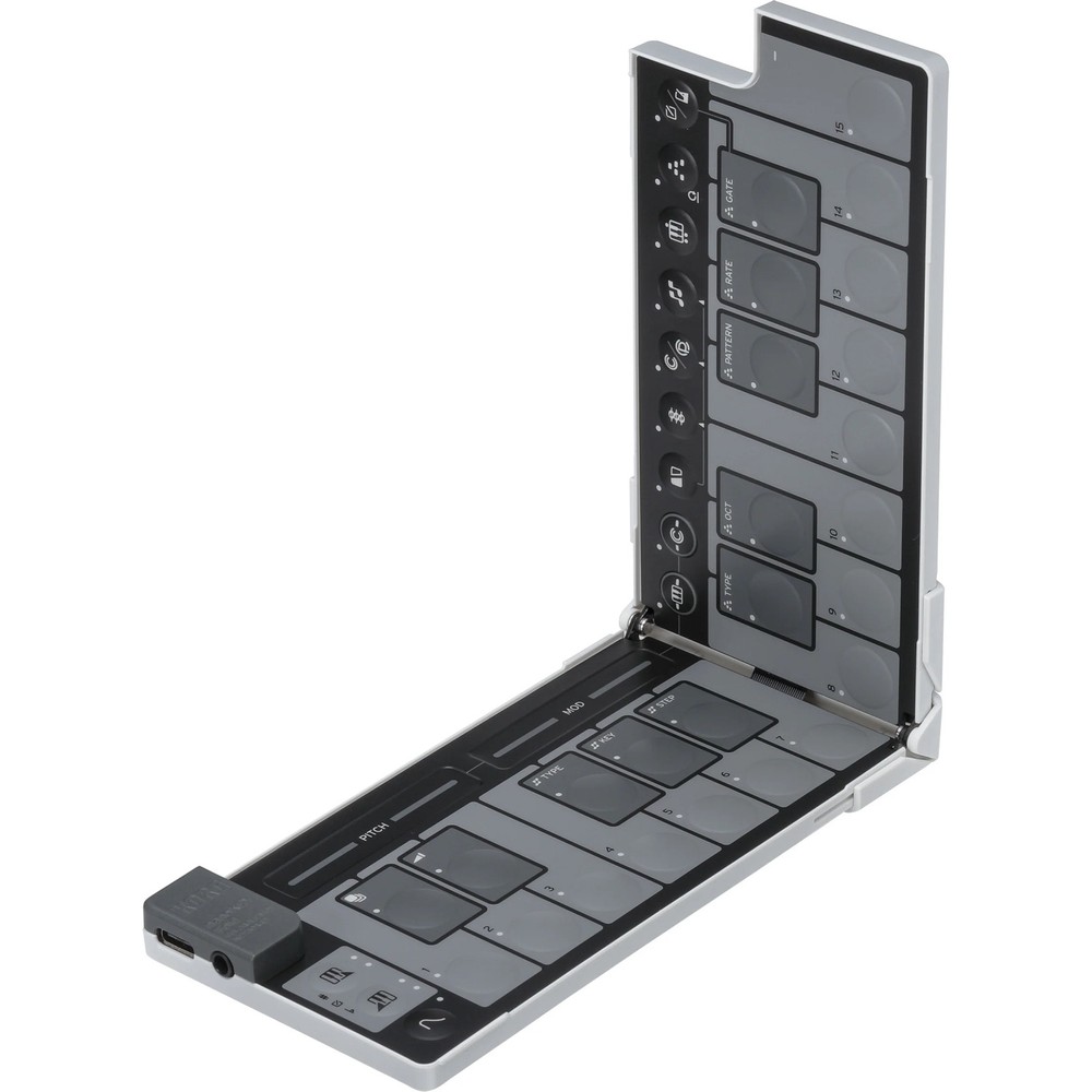 Korg Nanokey Fold Foldable MIDI Keyboard - White