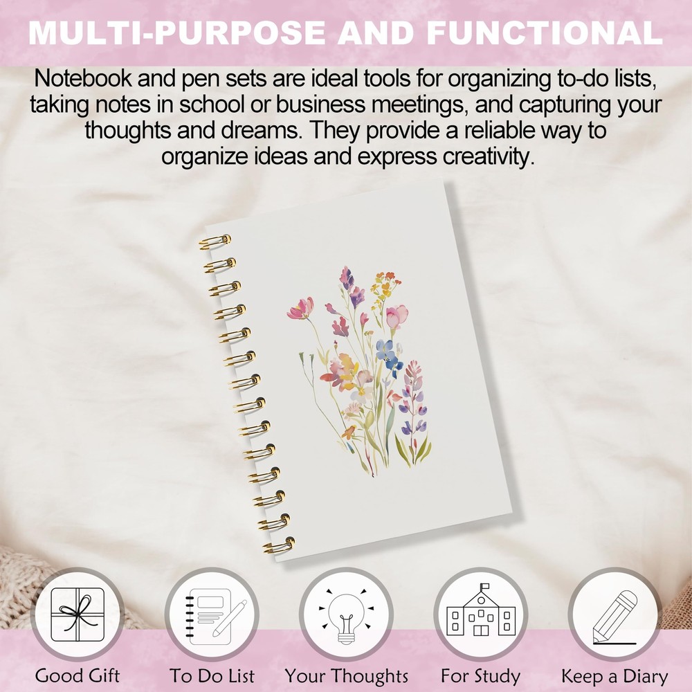 WFSM Floral Notebook - Wildflower Journal, Flower Notebook, Journal,...