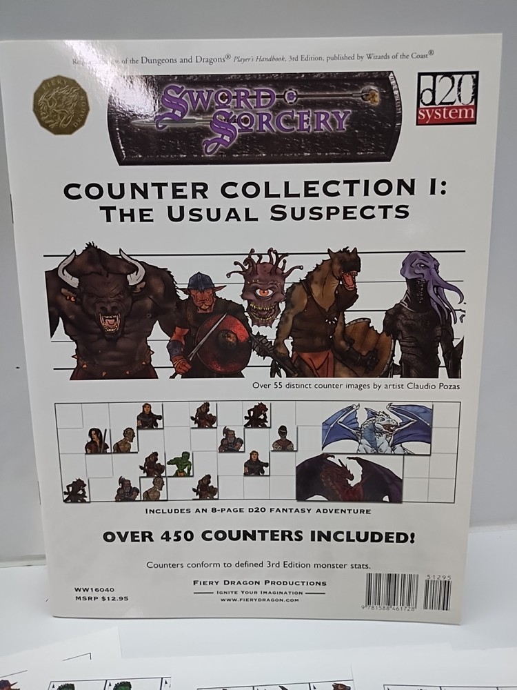 sword & sorcery counter collection 1: the usual suspects